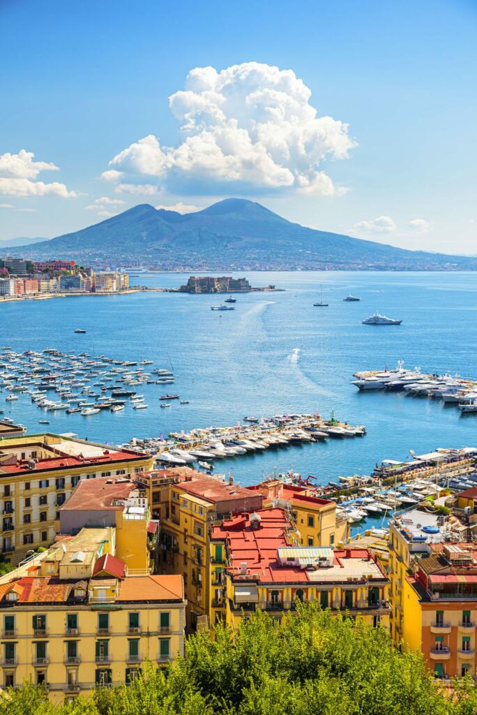 Arrival in Naples