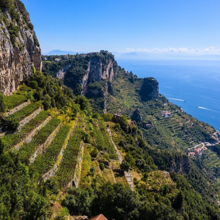 From Emerald Waters to Terraced Wines: Emerald Grotto, Amalfi, Winery & Lunch  Experience