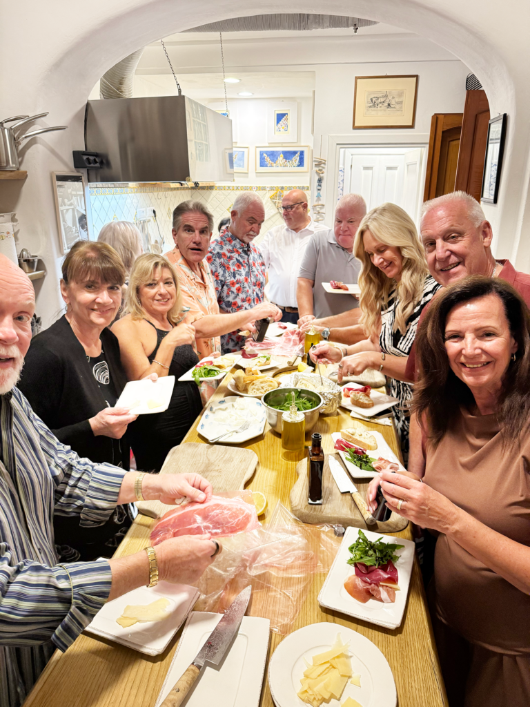 Positano Then & Now: Ancient Roman Villa Tour & Elevated Culinary Experience